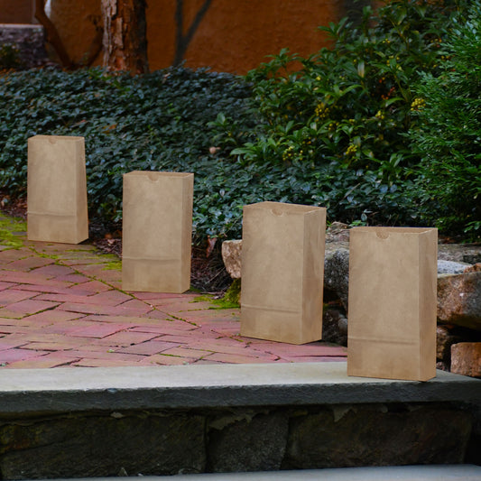 Paper Luminaria Bags - Tan