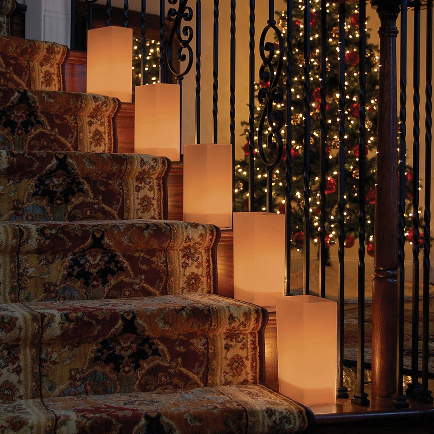 Plastic Luminaria Lanterns - Set of 10
