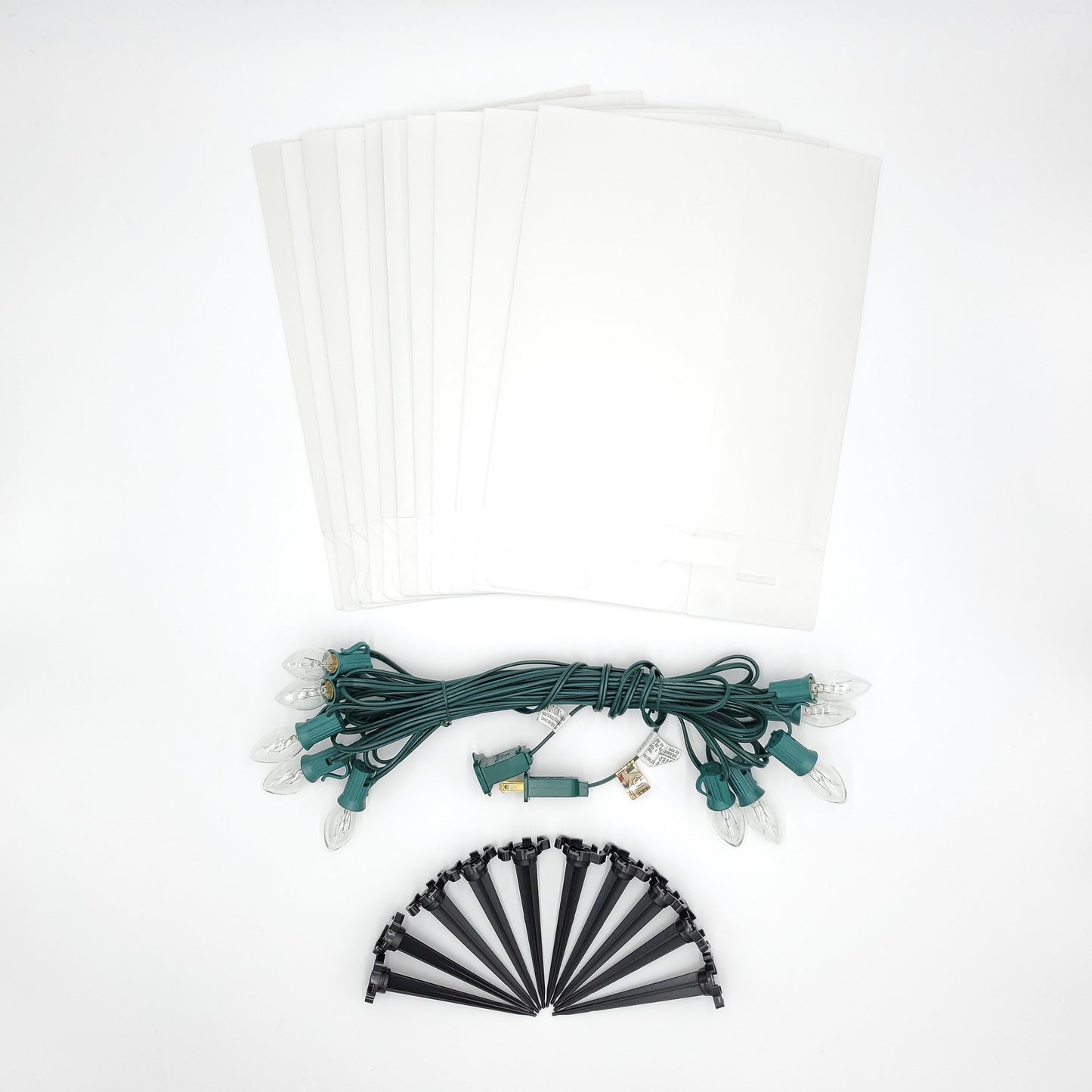 Electric LED Luminaria Kit - Set of 10
