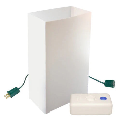 Electric Luminaria Kit with LumaBases - Set of 10