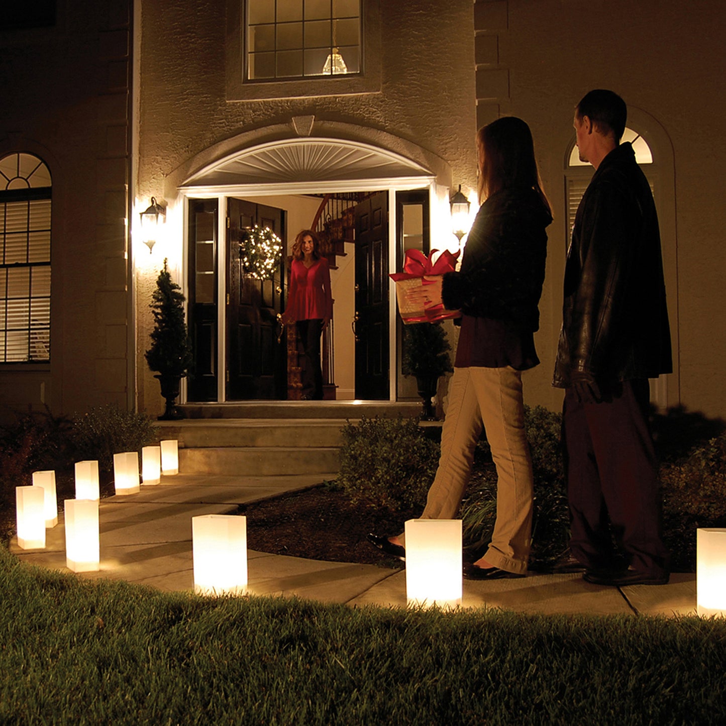 Electric LED Luminaria Kit with LumaBases - Set of 10
