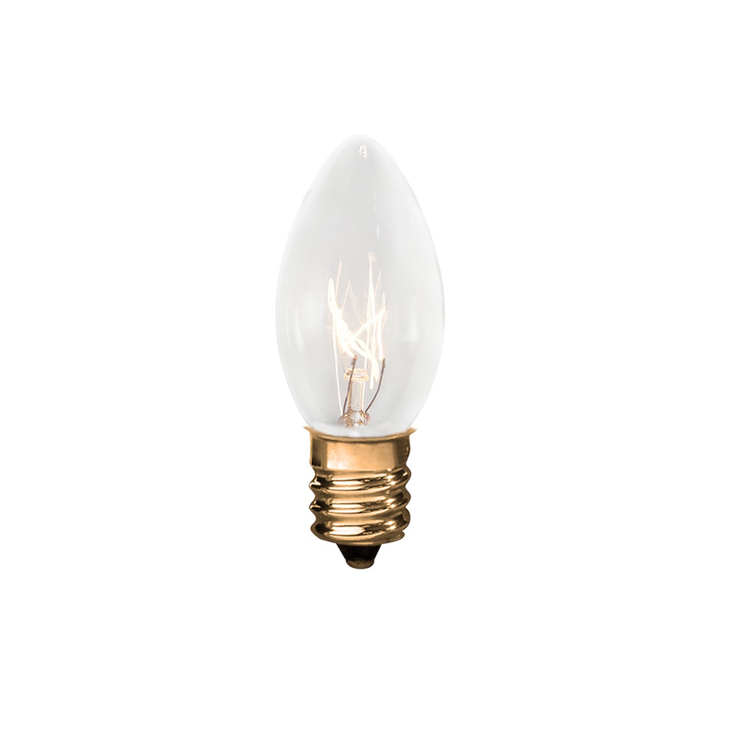 C7 Clear Incandescent Bulbs - Set of 25
