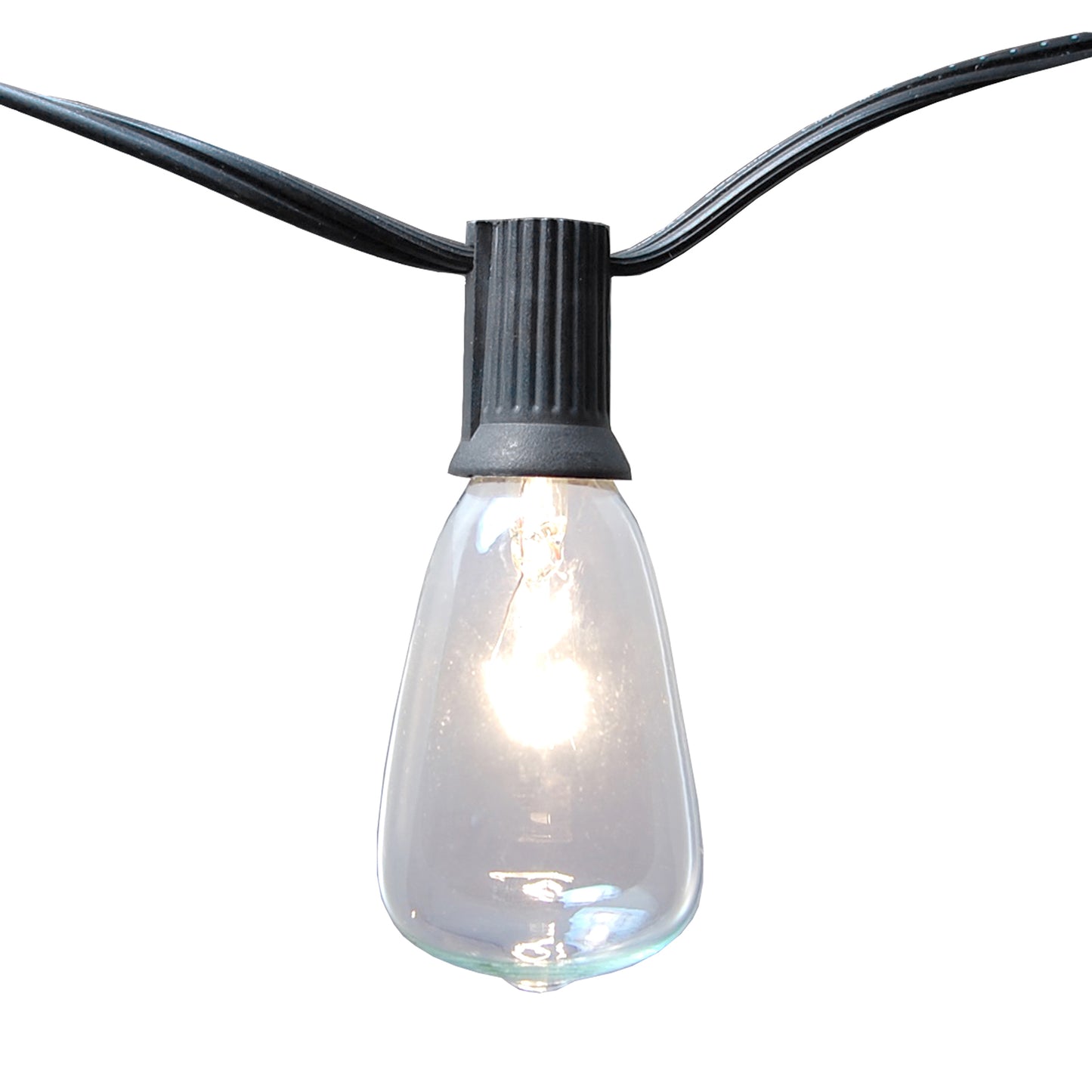 Electric String Lights with 10 Edison Bulbs