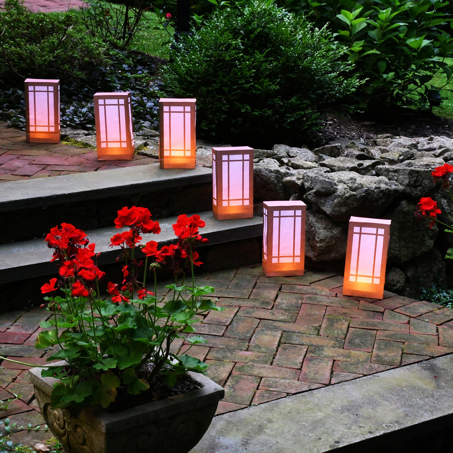 Paper Luminaria Bags - Set of 24
