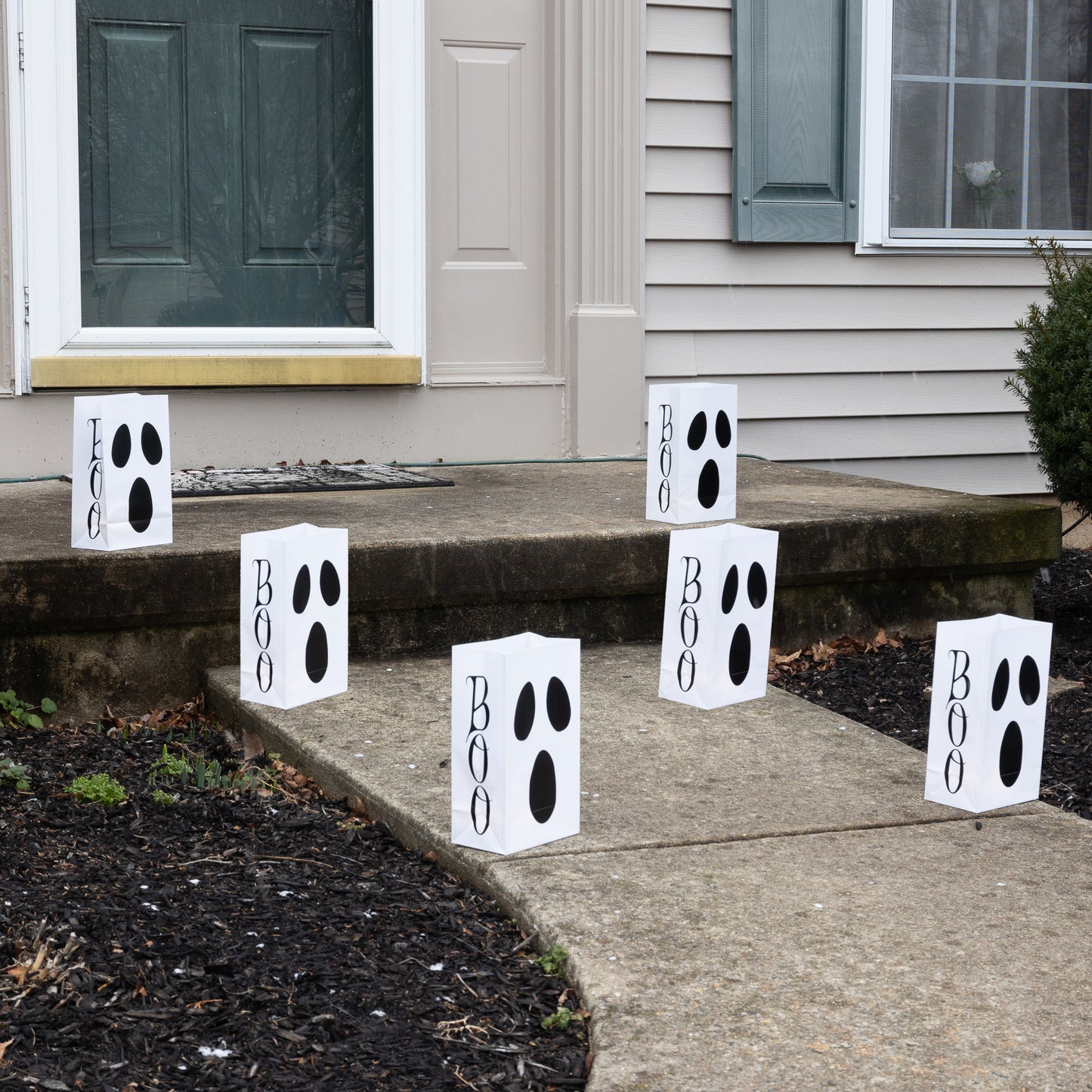Plastic Luminaria Bags - Set of 12
