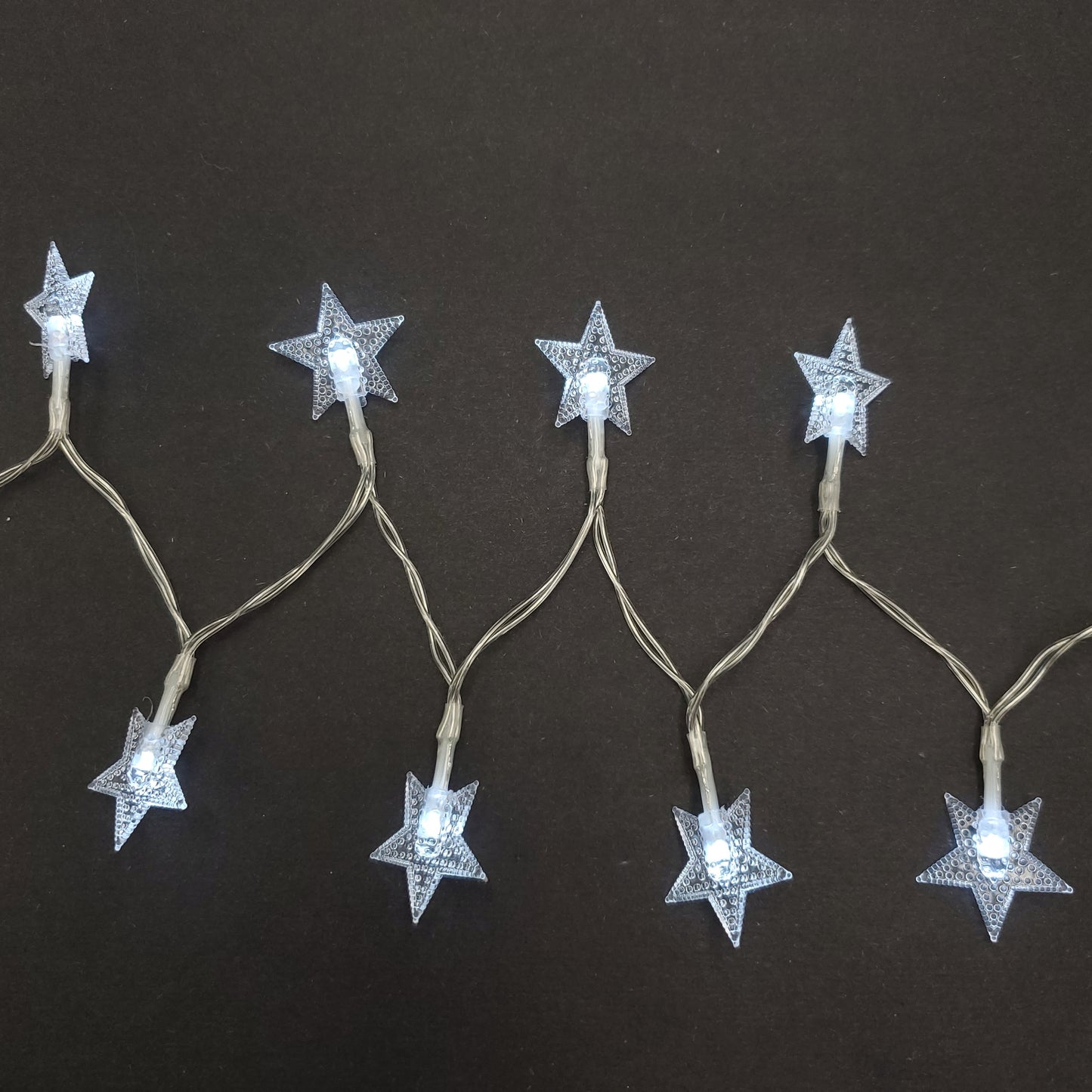 Battery-Operated LED Mini Star String Lights - Set of 2