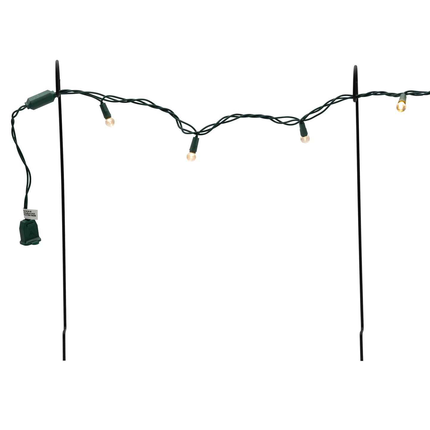 Festoon Pathway LED String Lights with White Lights