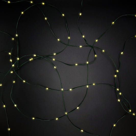 Solar-Powered PVC-Coated Fairy String Lights