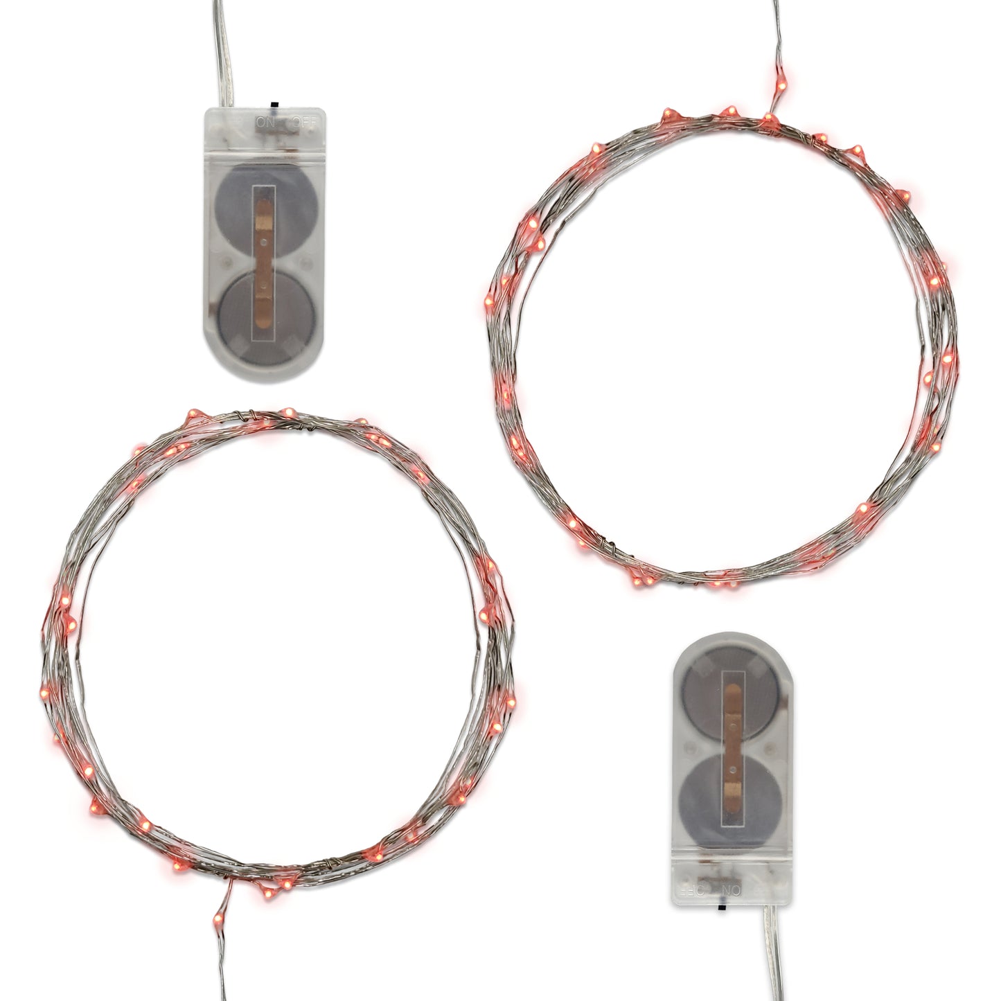 Battery Operated LED Fairy String Lights - Set of 2