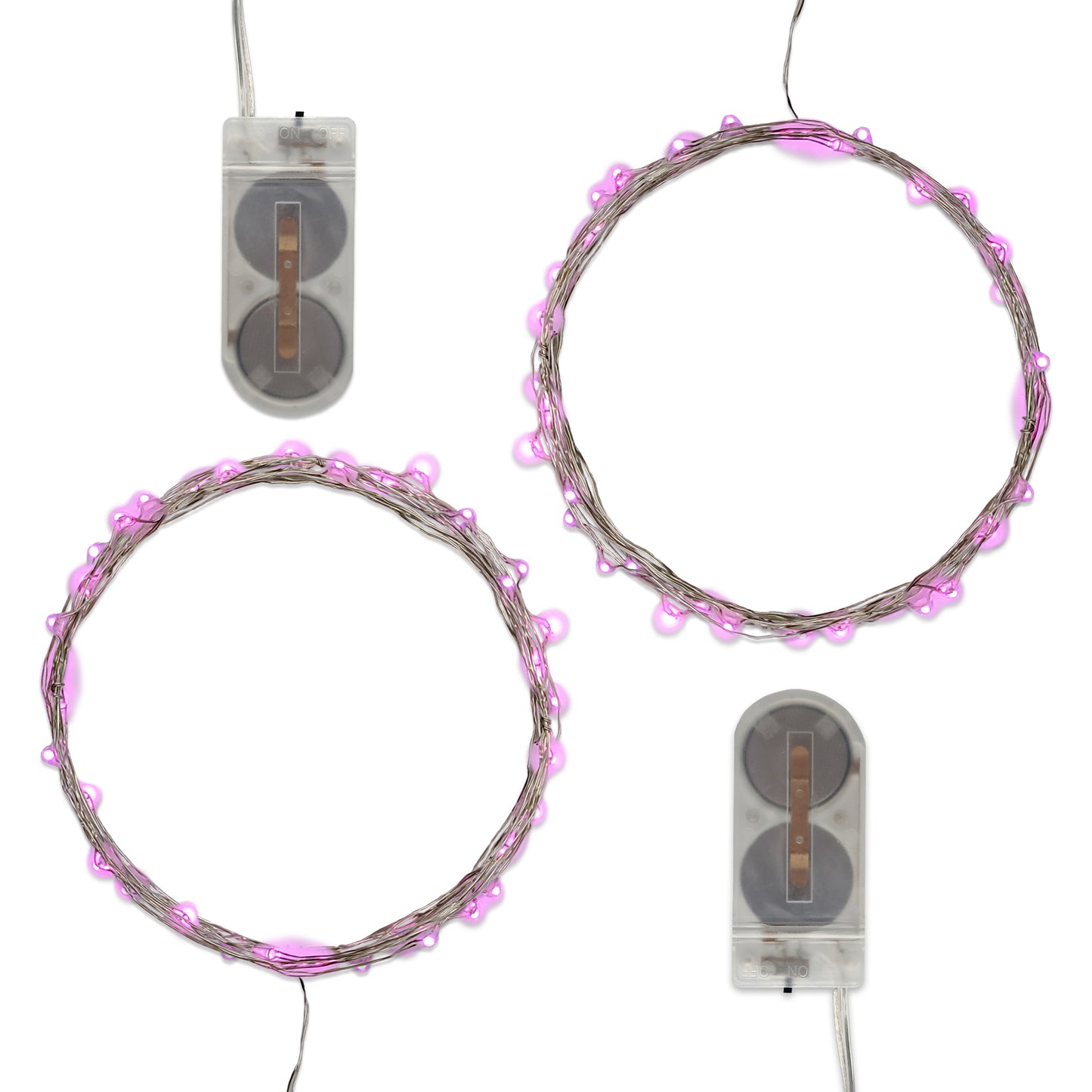 Battery Operated LED Fairy String Lights - Set of 2