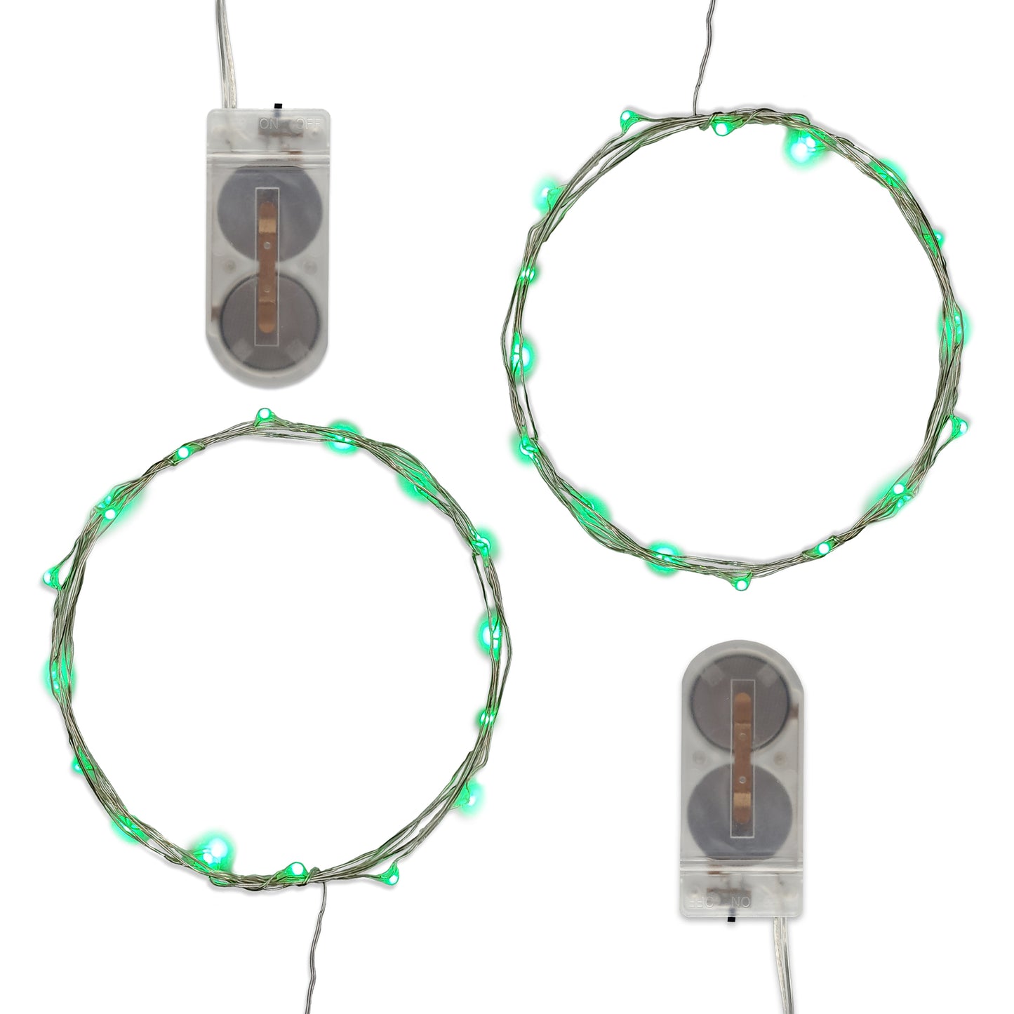 Battery Operated LED Fairy String Lights - Set of 2