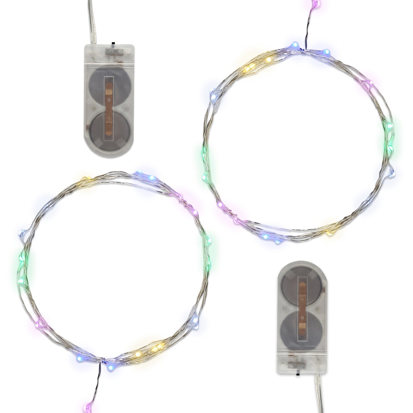Battery Operated LED Fairy String Lights - Set of 2