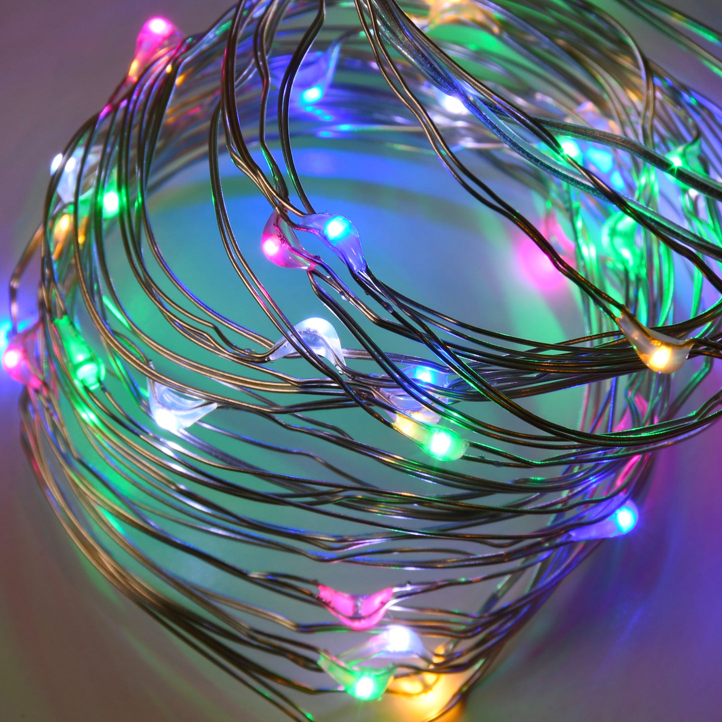Battery-Operated LED Fairy String Lights - Set of 2