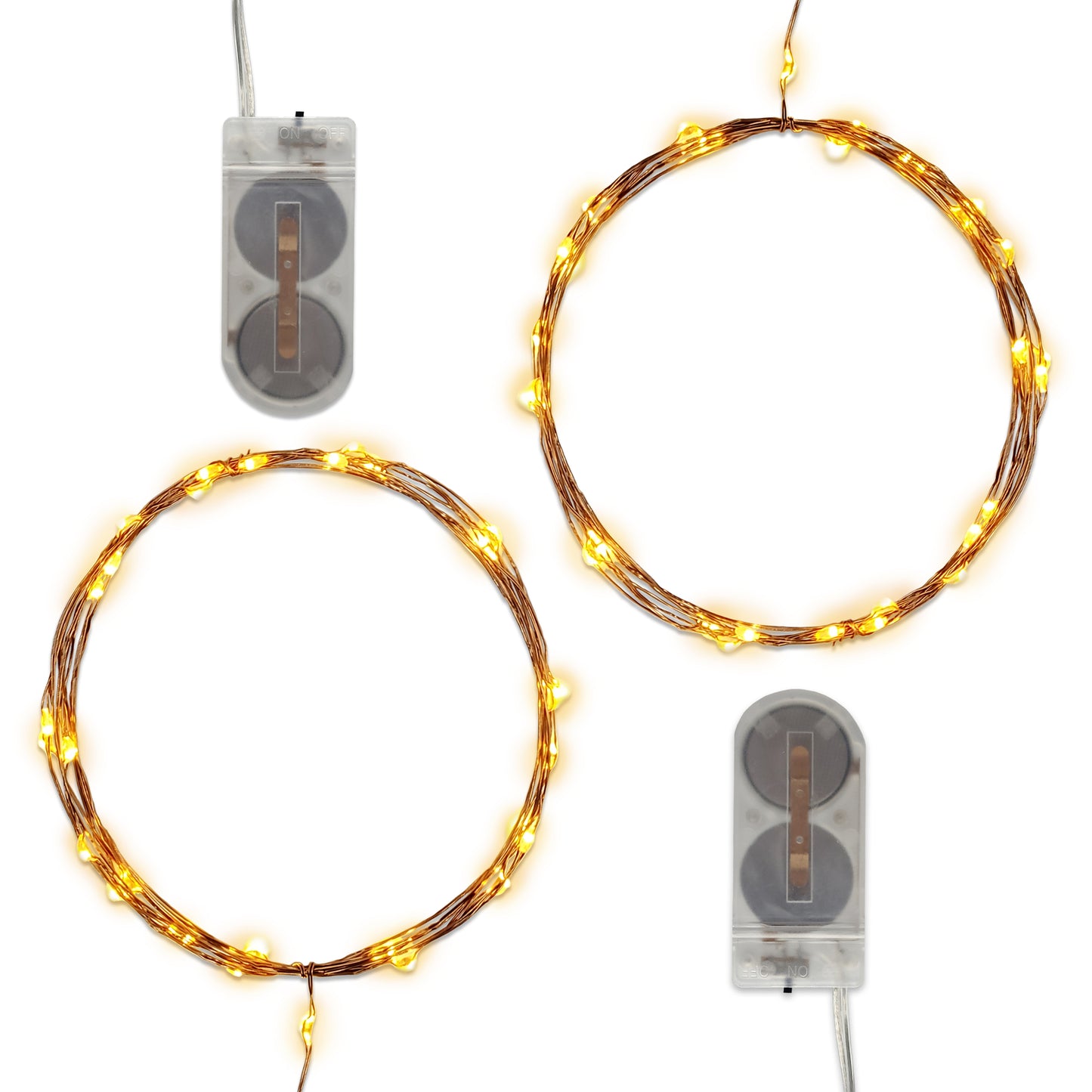Battery Operated LED Fairy String Lights - Set of 2