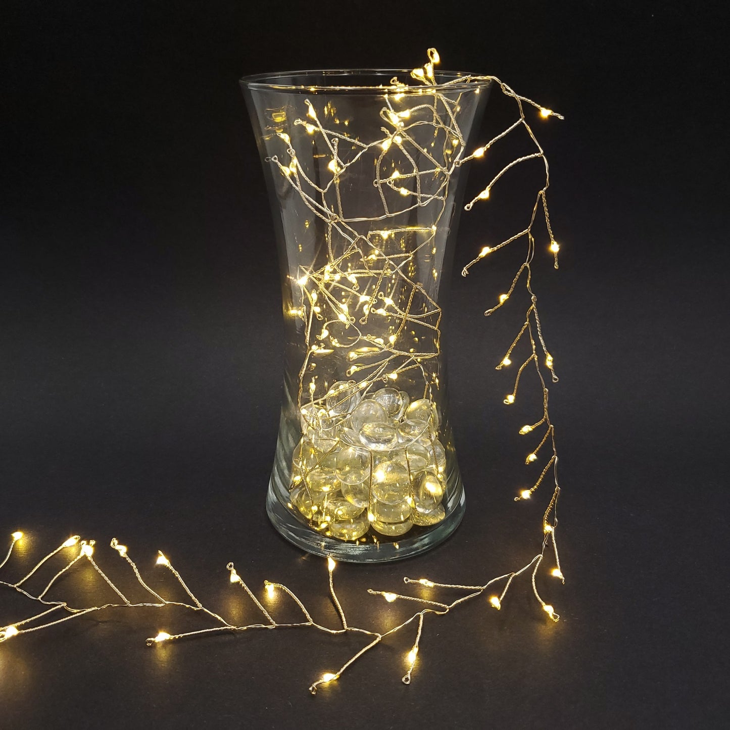 Battery-Operated LED Firecracker Fairy String Lights - Set of 2