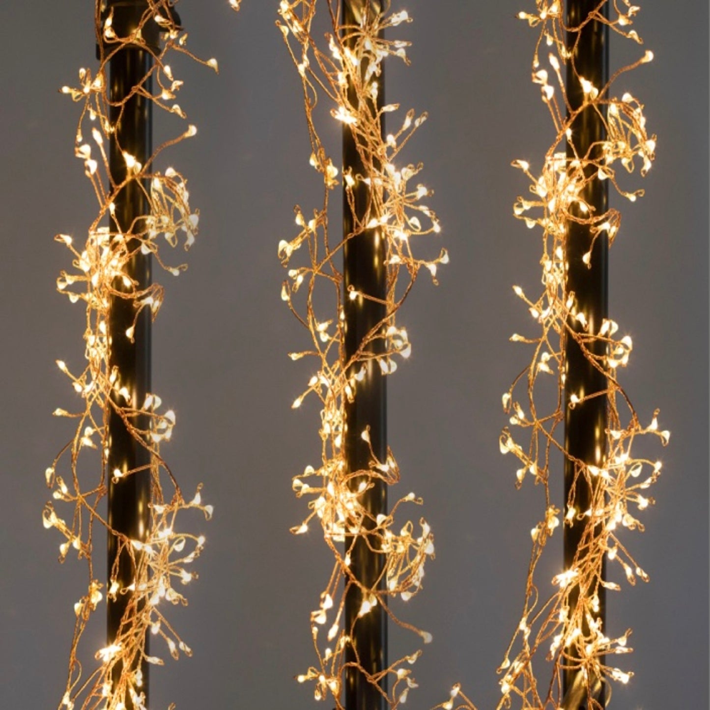 Battery-Operated LED Firecracker Fairy String Lights - Set of 2
