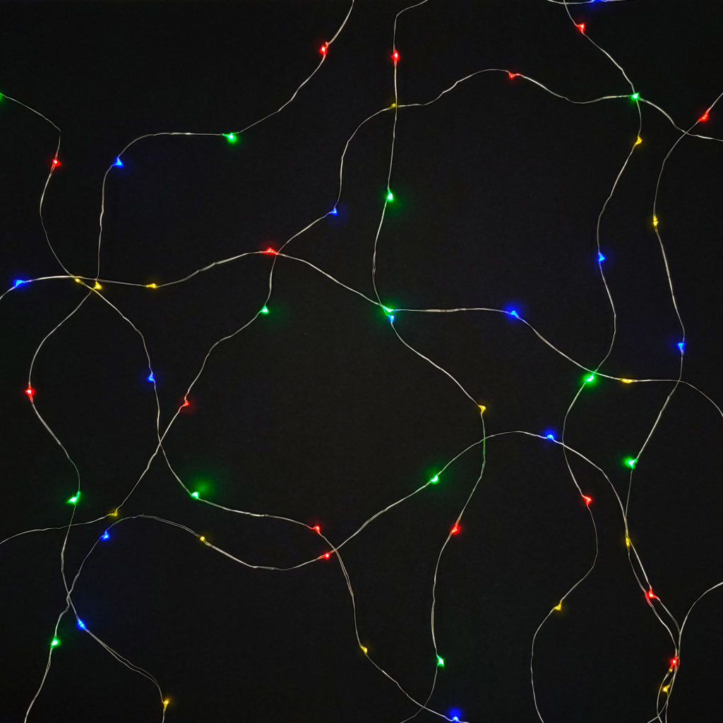 Battery Operated LED Fairy String Lights - Set of 2 - Multicolor