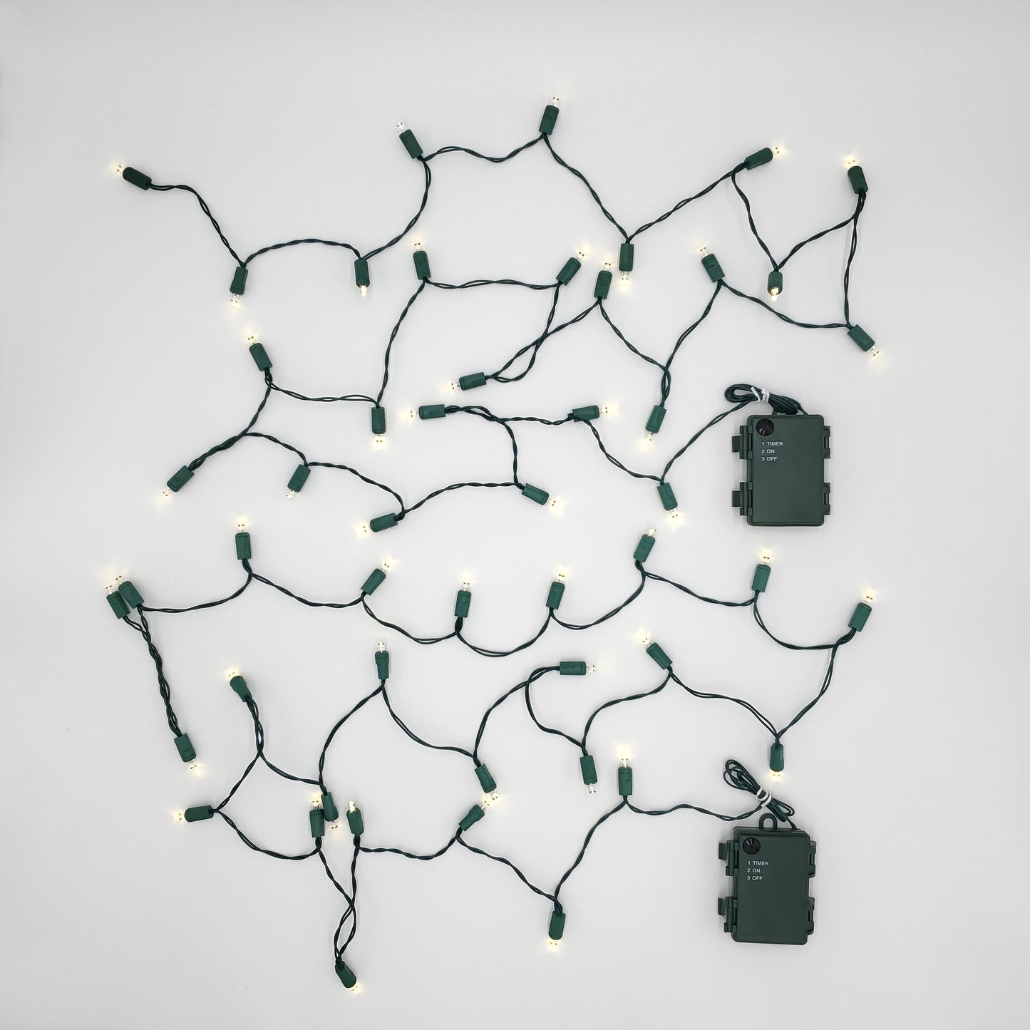 Battery-Operated LED Mini String Lights - Set of 2