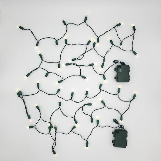 Battery-Operated LED Mini String Lights - Set of 2