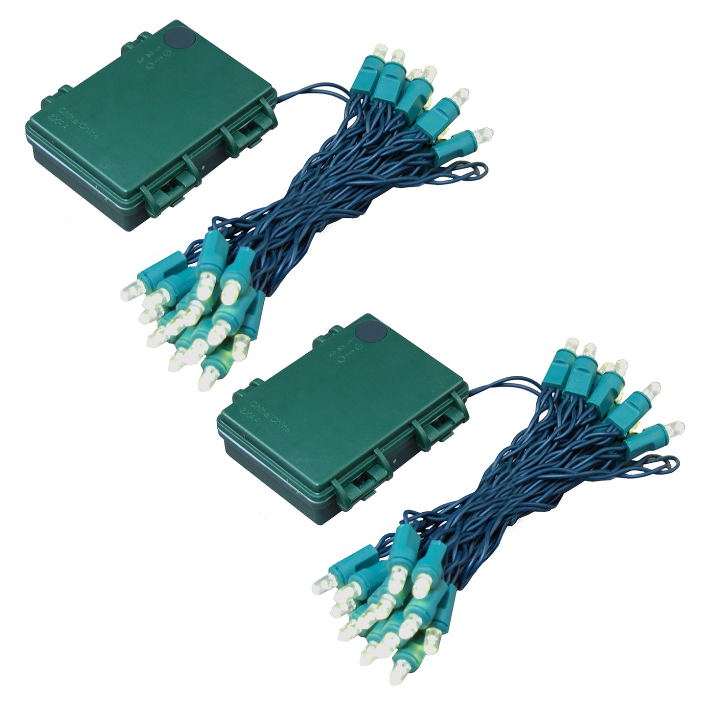 Battery-Operated LED Mini String Lights - Set of 2