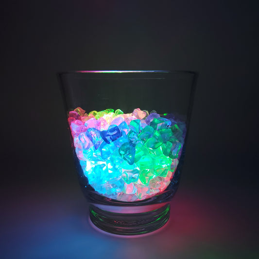 Submersible Battery-Operated Multi-Function LED Lights with Remote Control - Set of 10