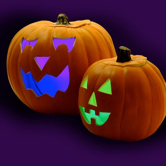 Battery-Operated LED Lights with Timer - Set of 6