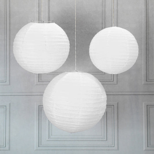 Multi-Size Paper Lanterns - Set of 6