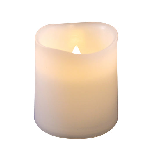 Battery-Operated LED Votive Candles - Set of 12