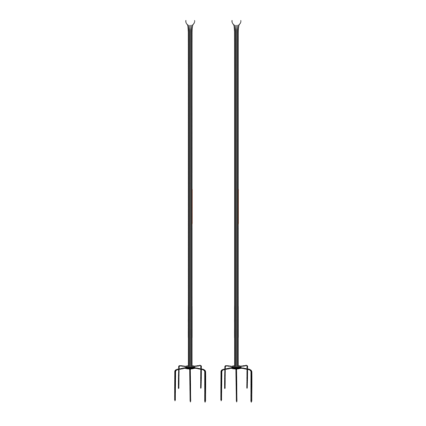 Metal Festoon Poles, 96" - Set of 2