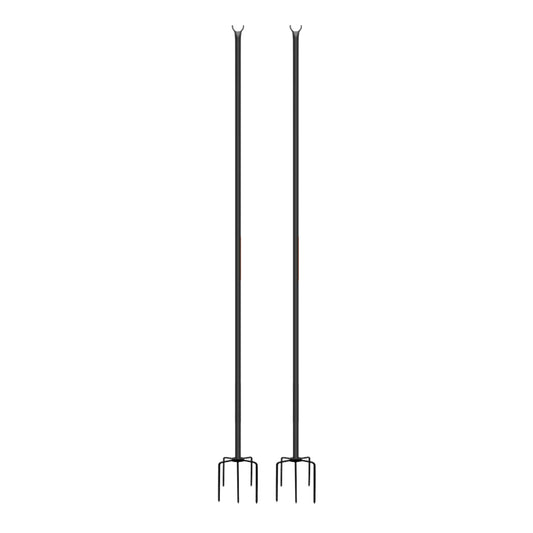 Metal Festoon Poles, 96" - Set of 2