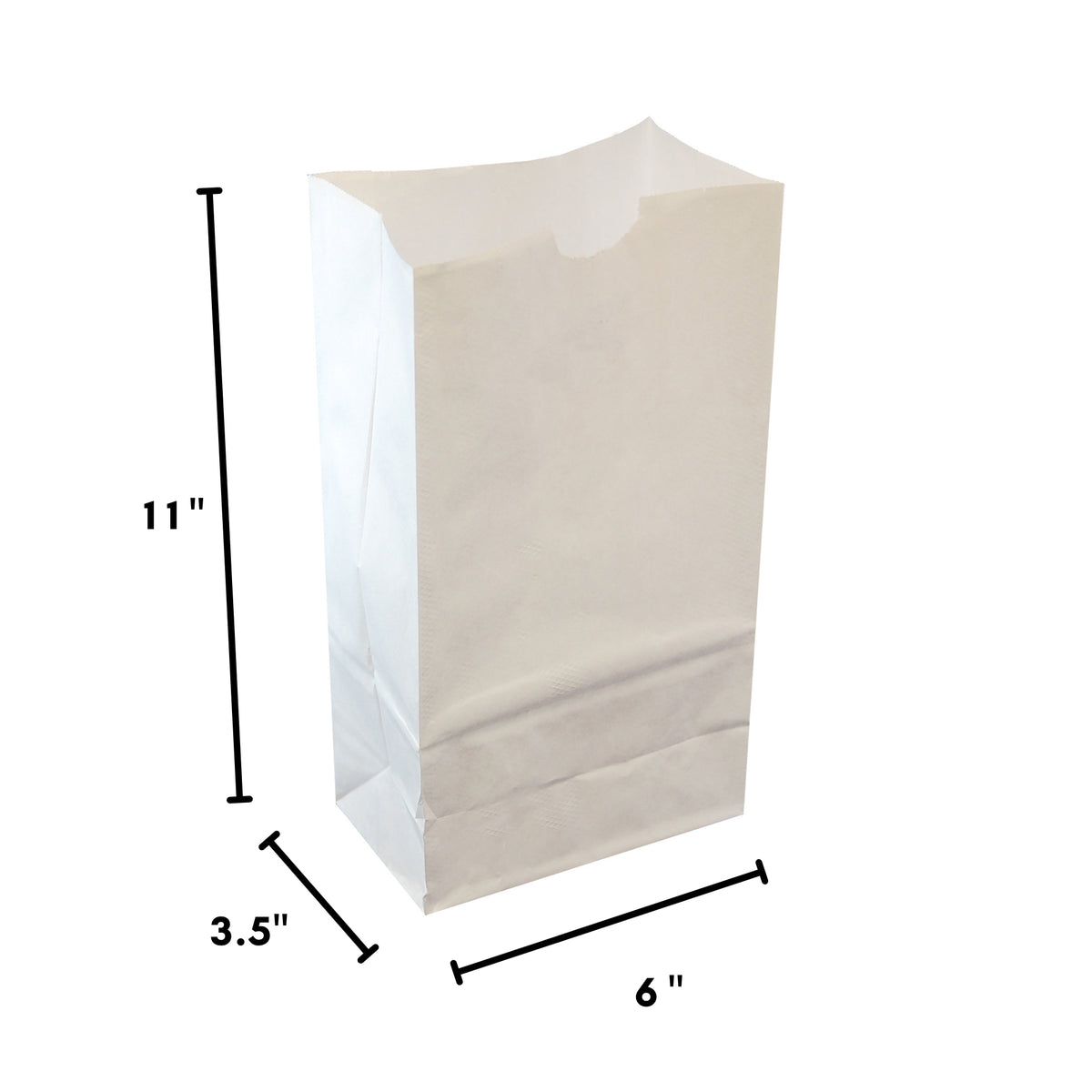 Paper Luminaria Bags - White