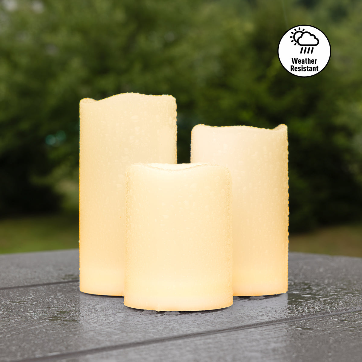 Solar-Powered Candles