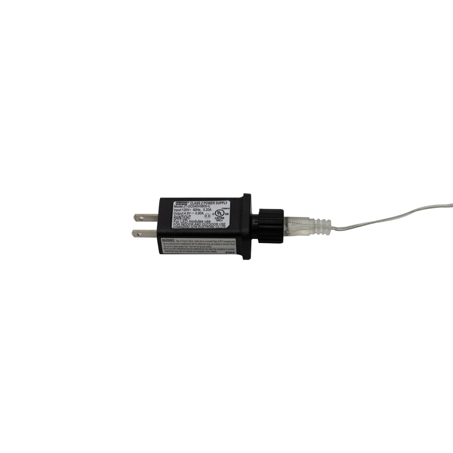 Electric North Star LED Curtain String Lights with White LED Lights