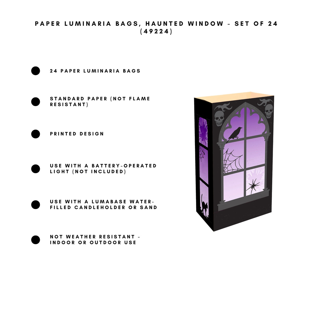 Paper Luminaria Bags - Set of 24