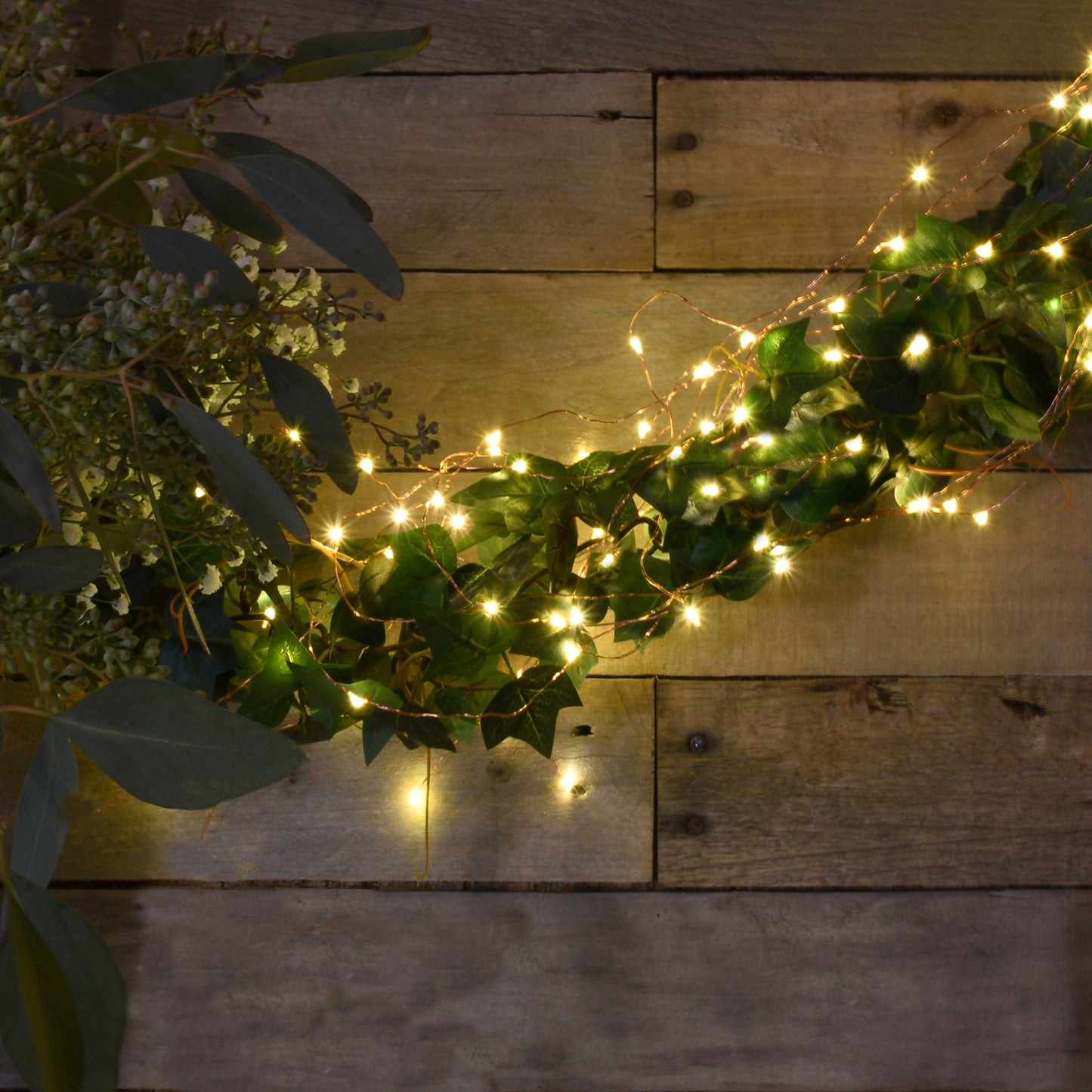 Battery-Operated Multi-Strand Fairy String Lights - Set of 2