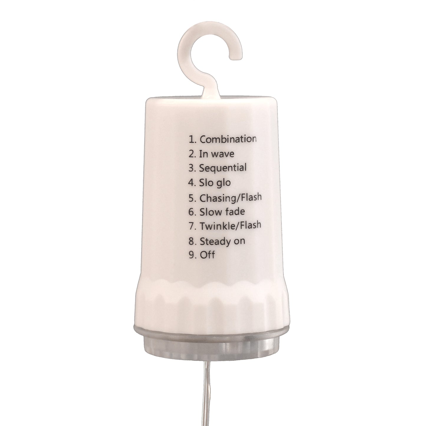 Battery Operated Starburst Lights with Remote Control - Set of 2 - Multi Color with Silver Wire