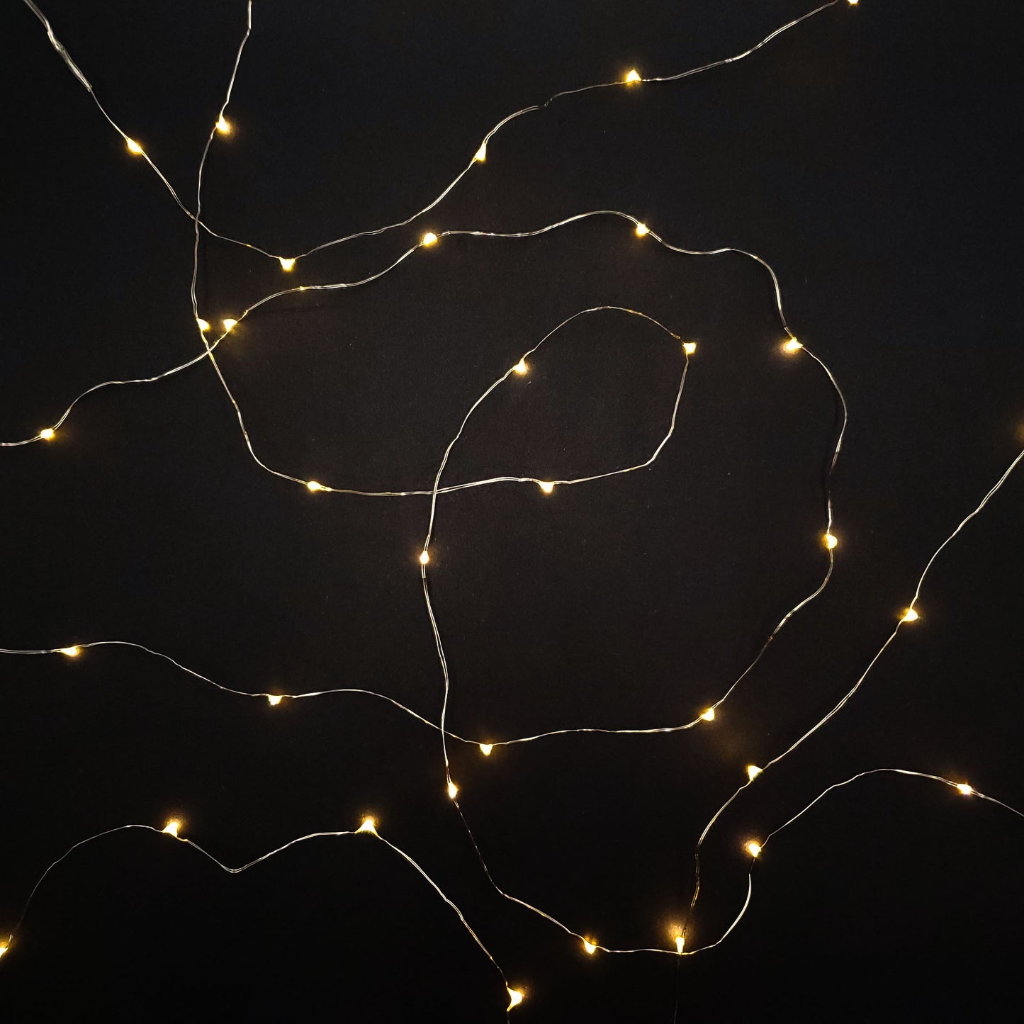 Battery Operated LED Fairy String Lights - Set of 6 - Warm White