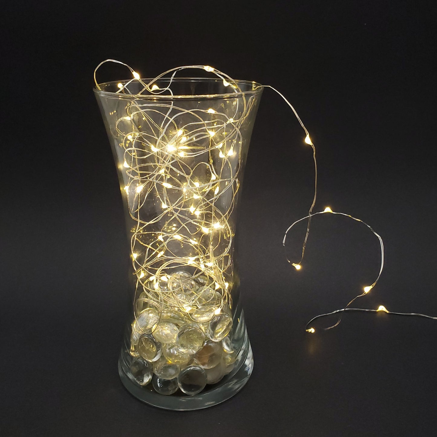 Battery Operated LED Fairy String Lights - Set of 6 - Warm White