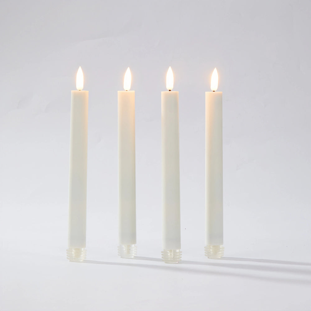 LumaBase Taper Candles