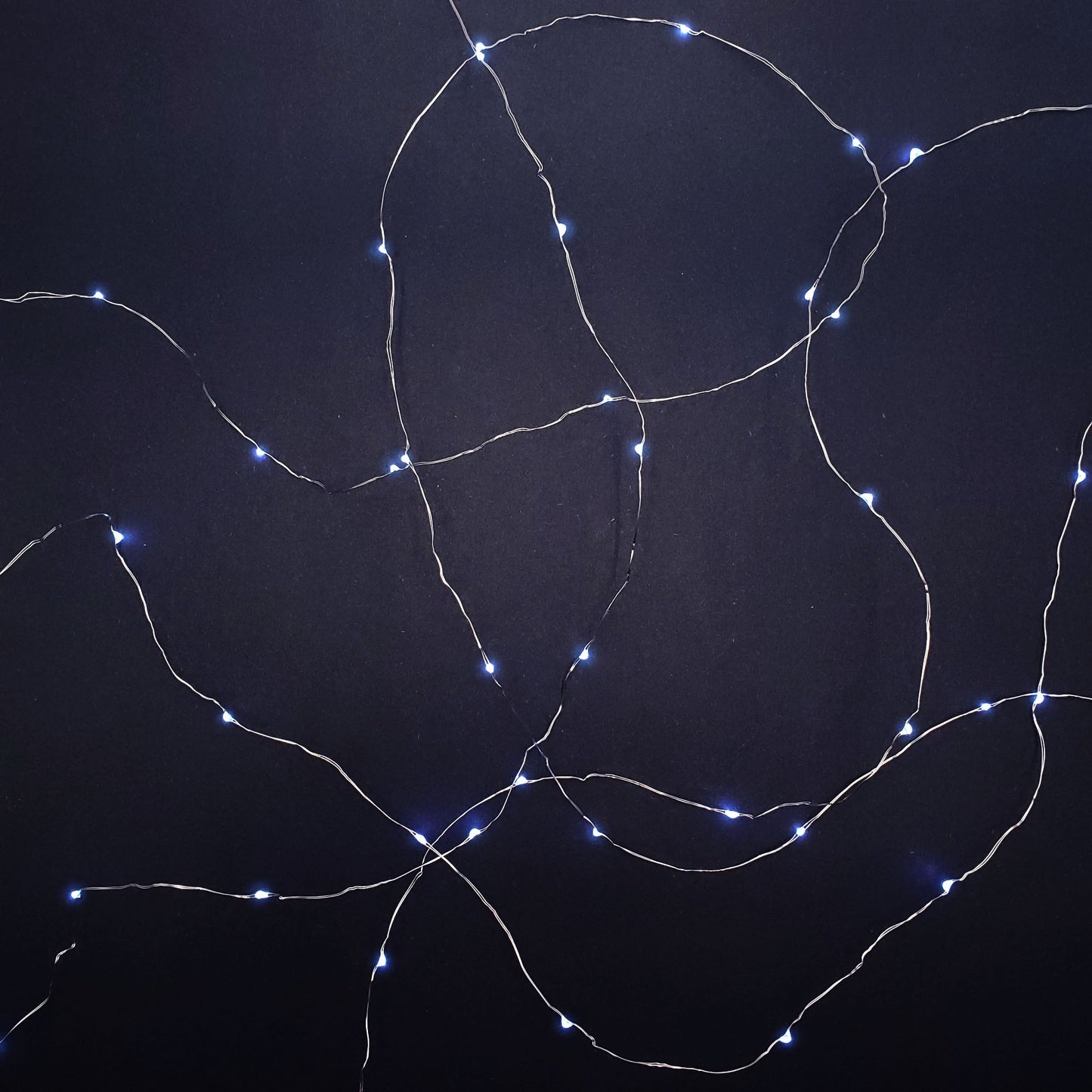 Battery Operated LED Fairy String Lights- Set of 3 - Cool White