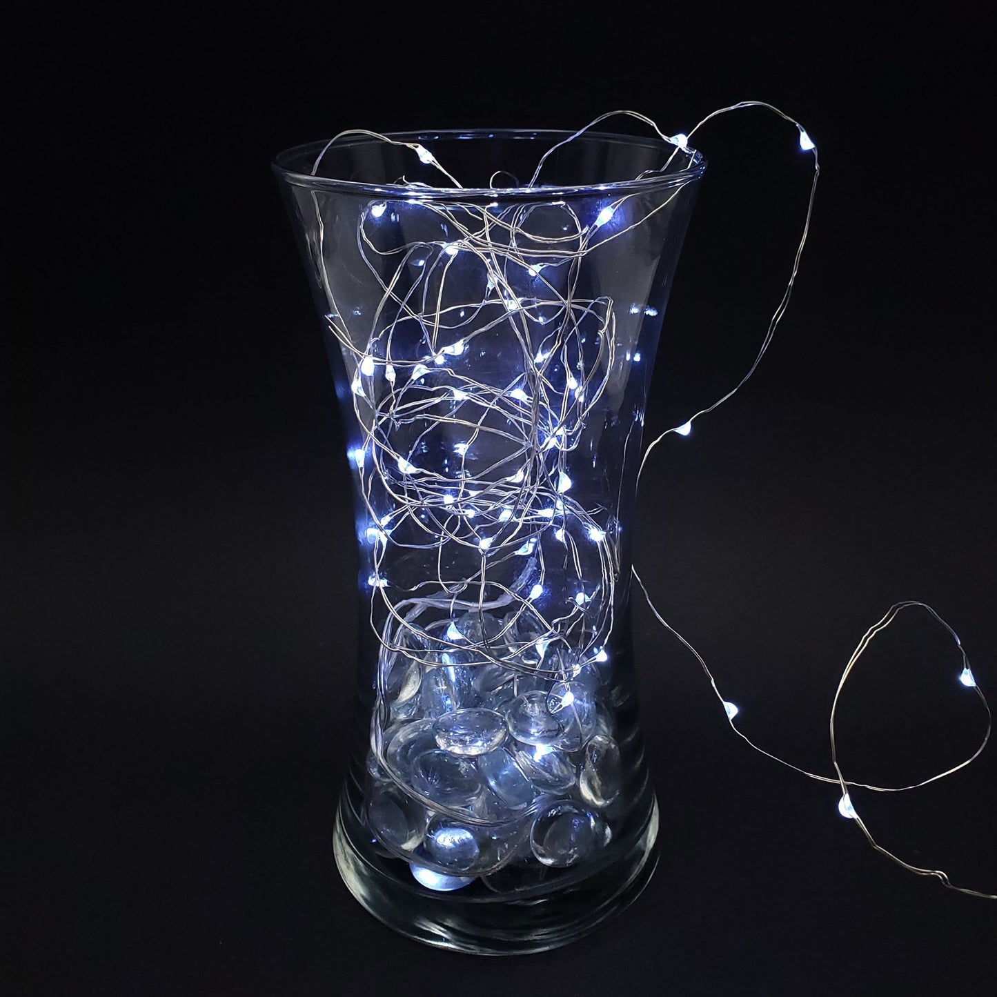 Battery Operated LED Fairy String Lights- Set of 3 - Cool White