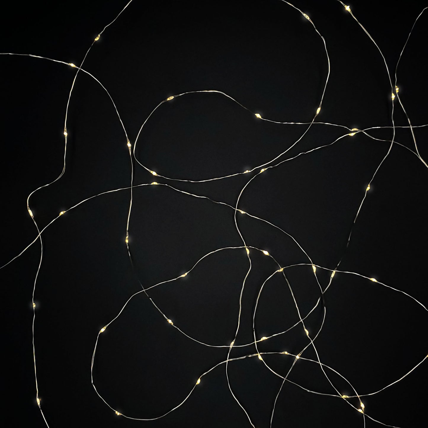 Solar Powered LED Fairy String Lights - Soft White