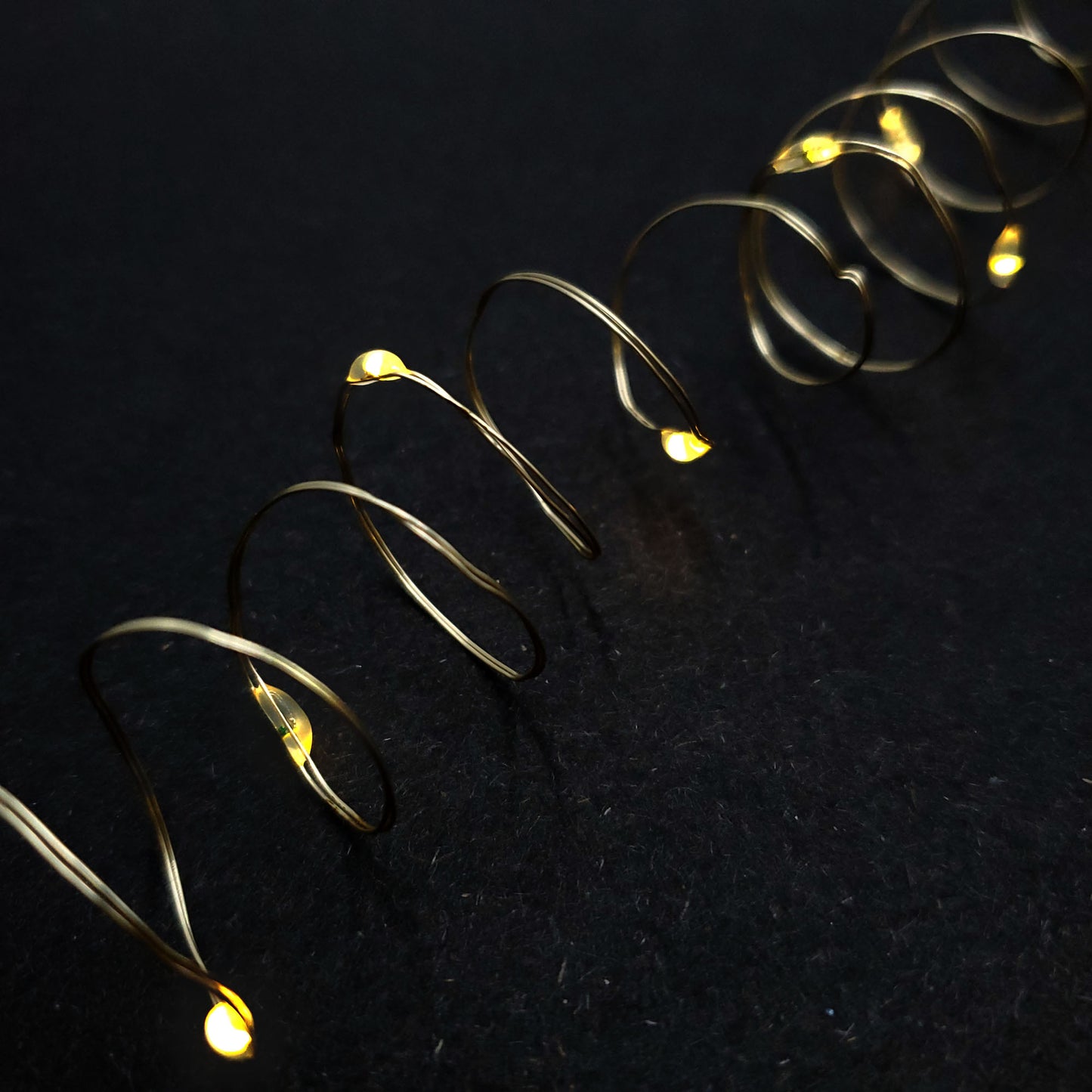 Solar Powered LED Fairy String Lights - Soft White