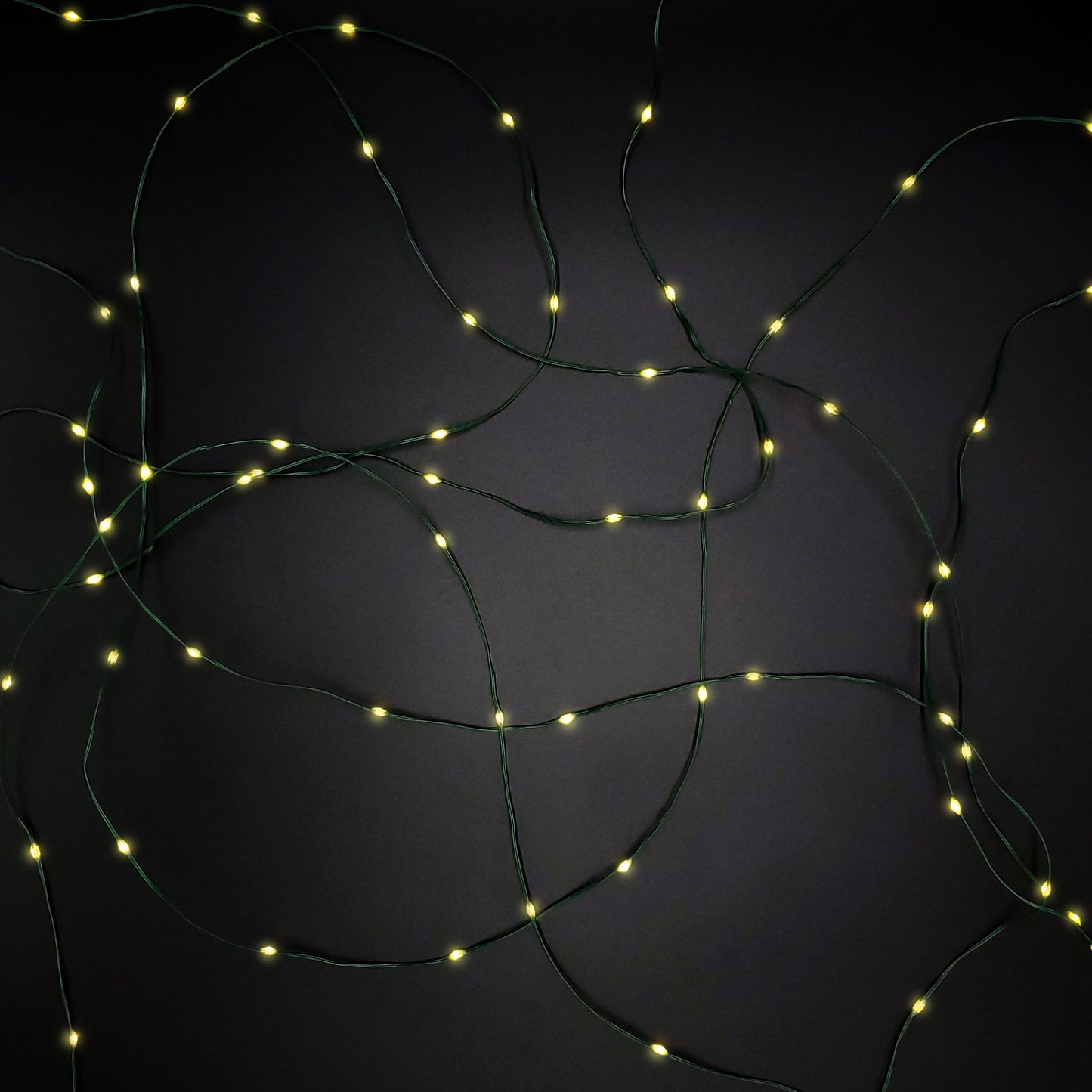 Solar Powered PVC Coated Fairy String Lights - Soft White