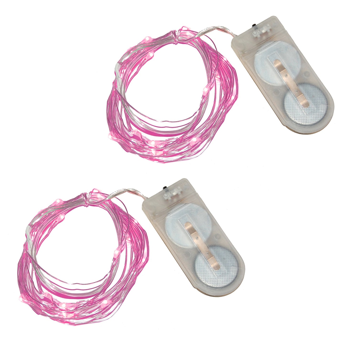 Battery-Operated LED Fairy String Lights - Set of 2