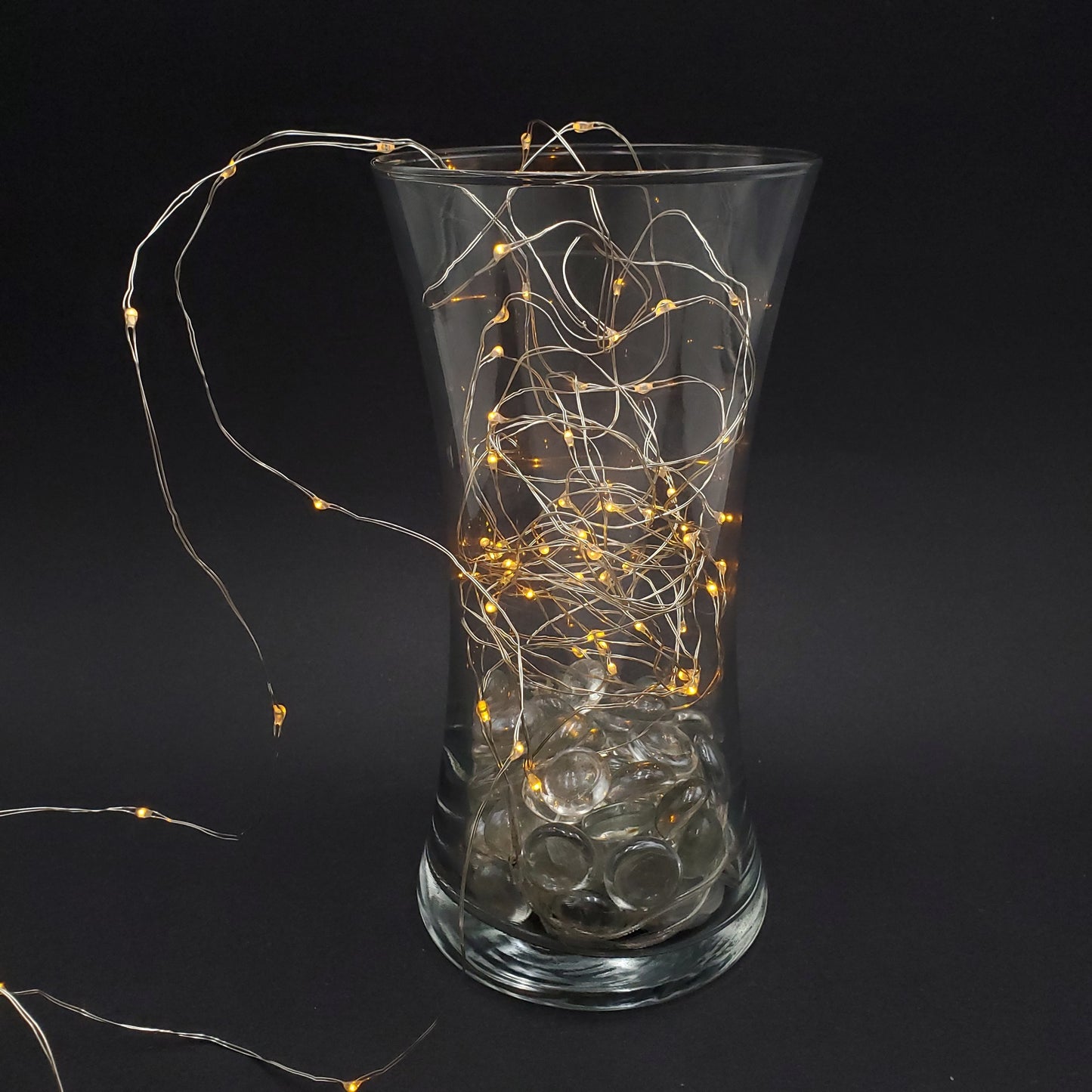 Battery Operated LED Fairy String Lights - Set of 2 - Amber