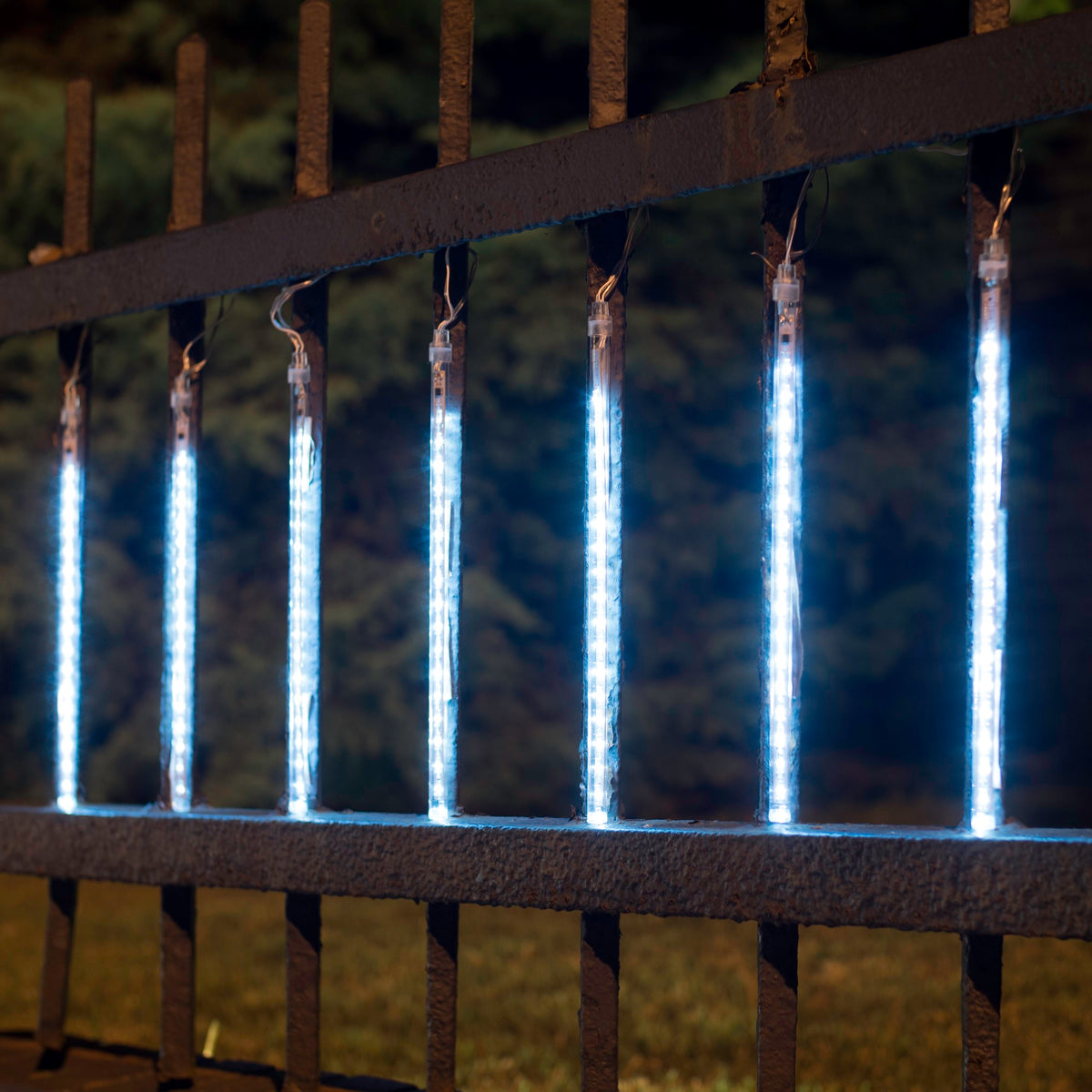 Meteor Solar Path Light Meteor Solar Led Lighting 1.2m LED Fireworks RGB Meteor Shower Rain