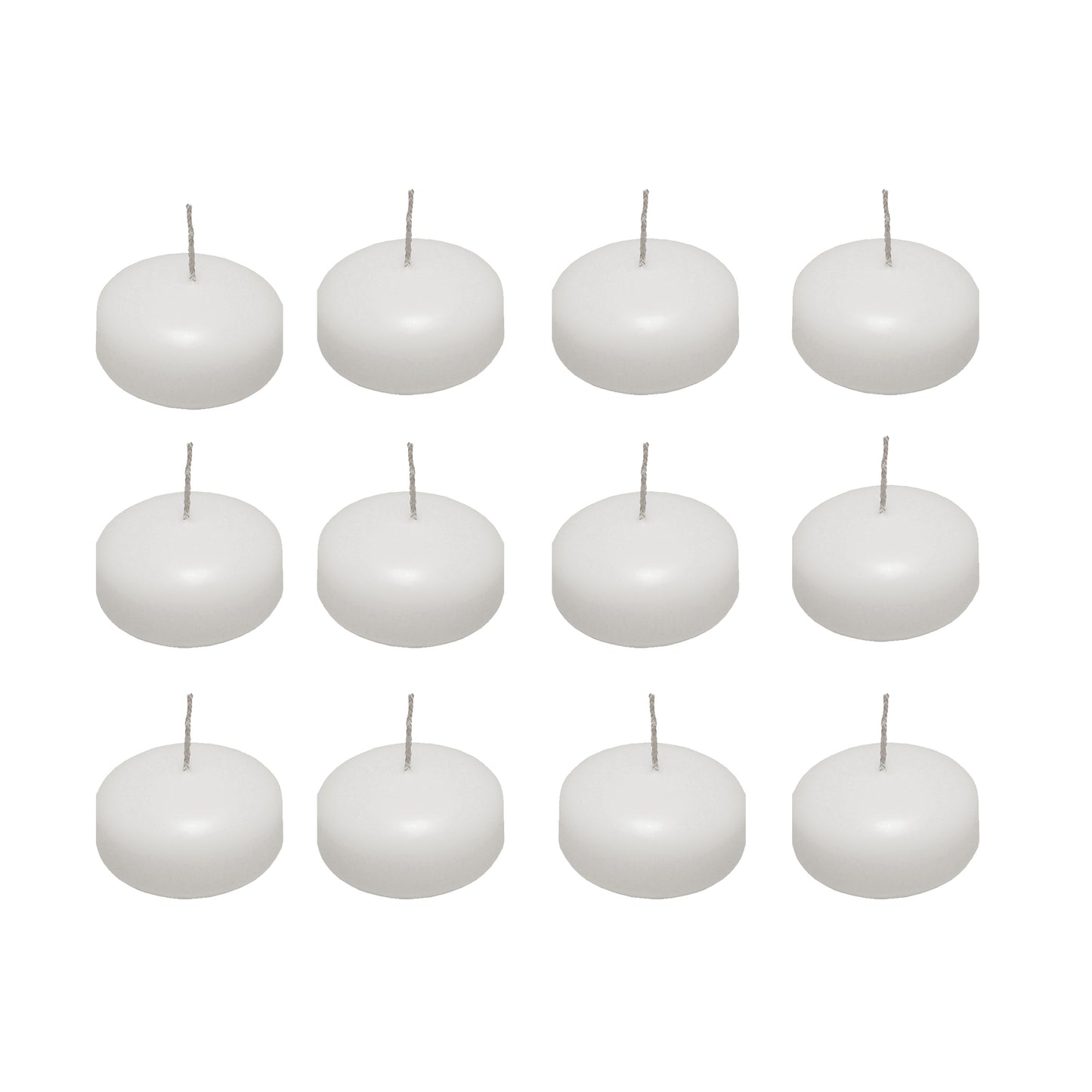 Floating Wax Candles, Small - Set of 12
