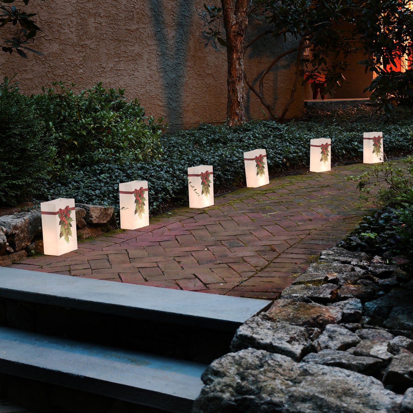 Battery-Operated Luminaria Kit - Set of 6