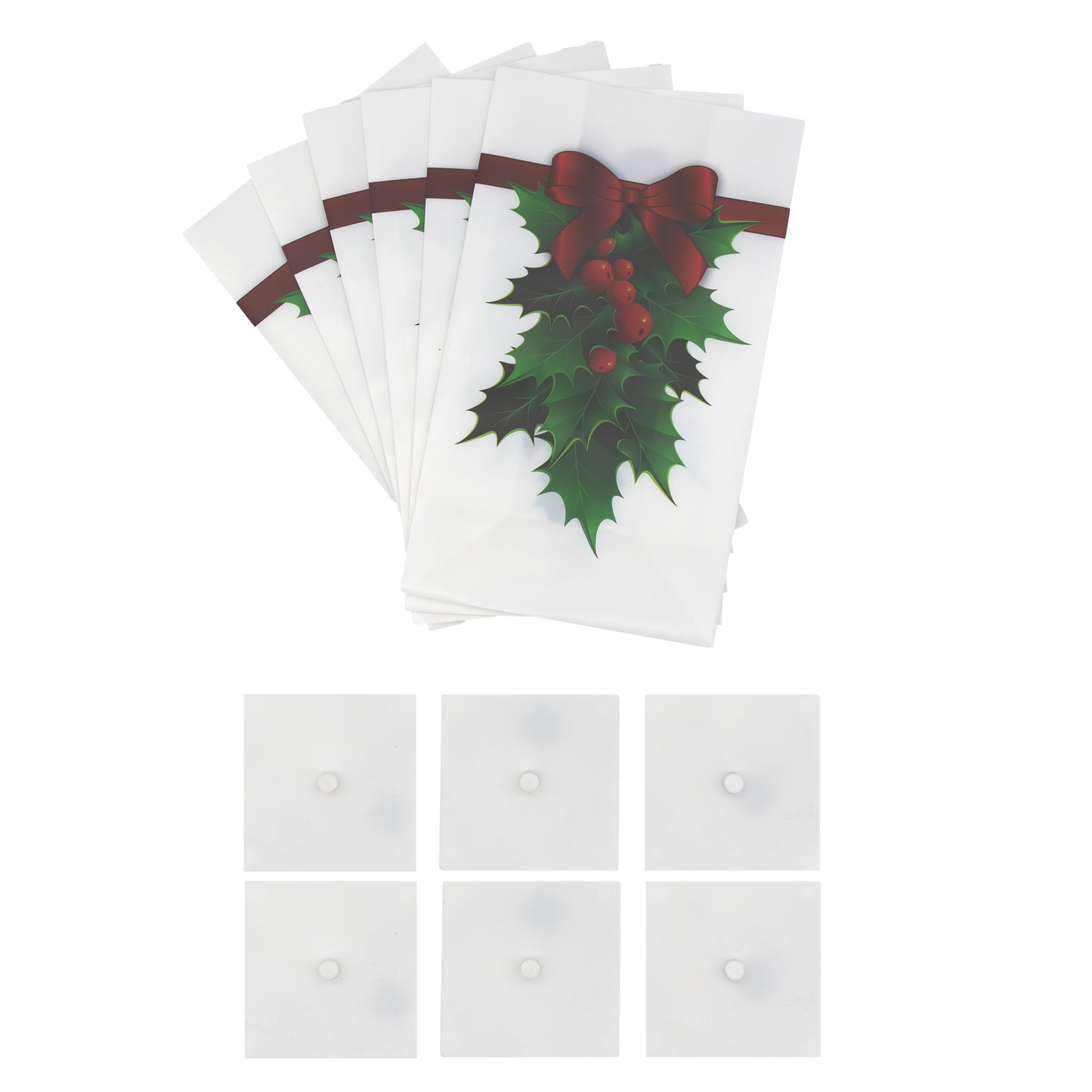 Battery-Operated Luminaria Kit with Timer - Set of Six
